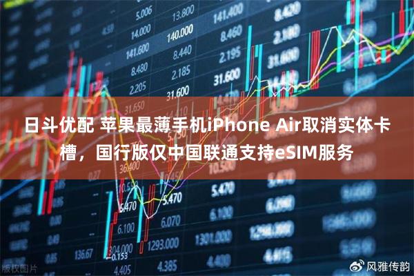 日斗优配 苹果最薄手机iPhone Air取消实体卡槽，国行版仅中国联通支持eSIM服务