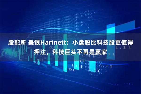 股配所 美银Hartnett：小盘股比科技股更值得押注，科技巨头不再是赢家